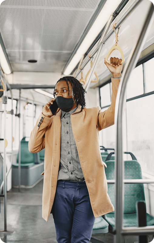Person in transit